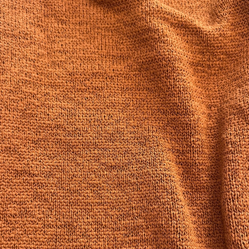 cult gaia Rust Brown Backless Knitted Maxi Dress - Picture 11 of 11